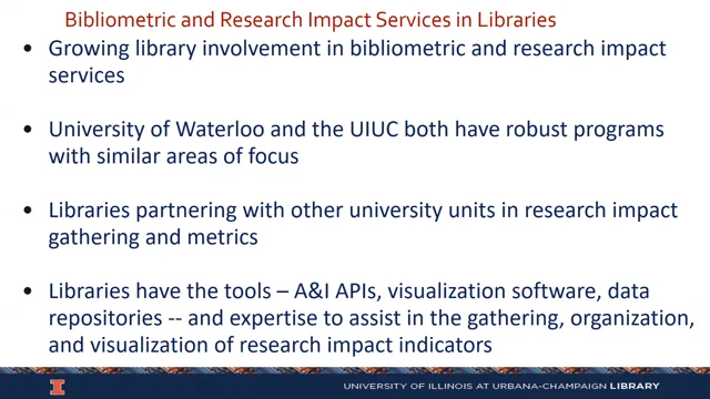 Expert Bibliometrics: An Application Service for Metric Studies of