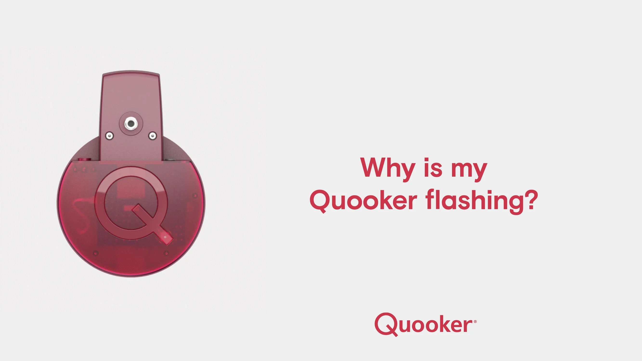 Why is my Quooker flashing? on Vimeo