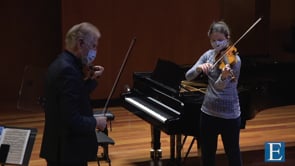 Christoph Poppen: Bach – Sonata for solo violin no. 2 BWV 1003 – I. Grave