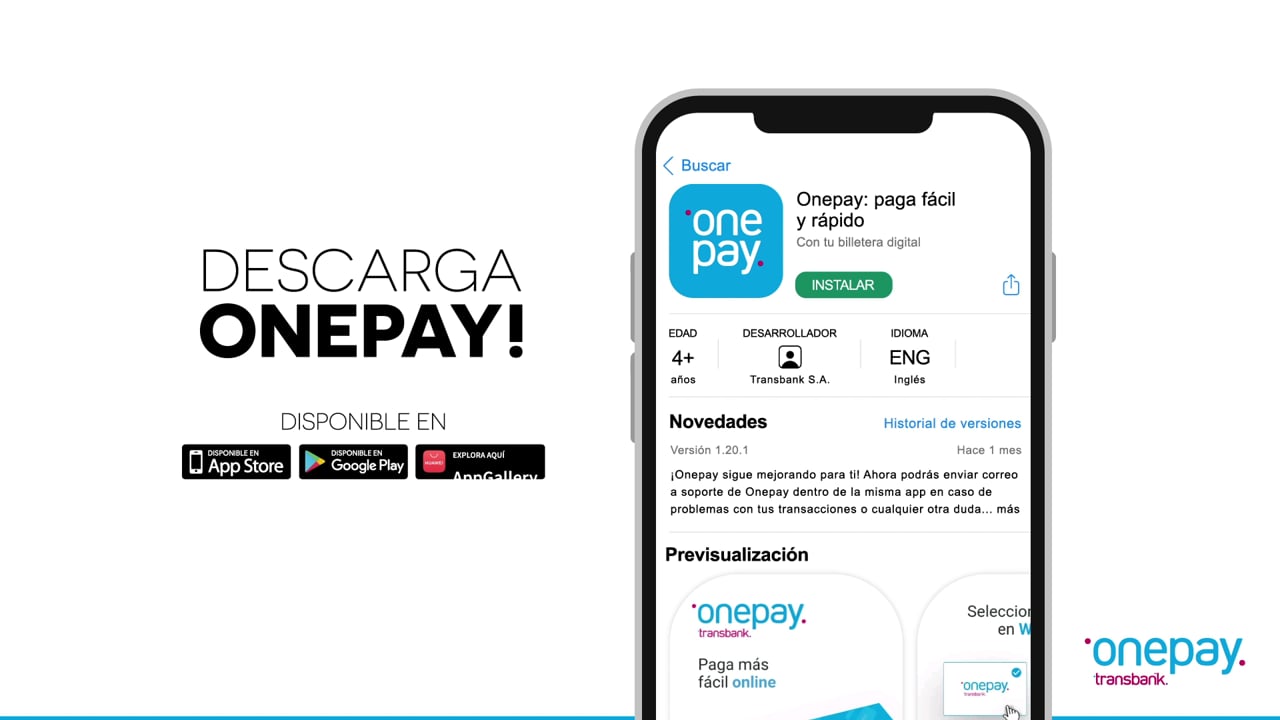 OnePay - Ecosistema de Pagos Ágiles