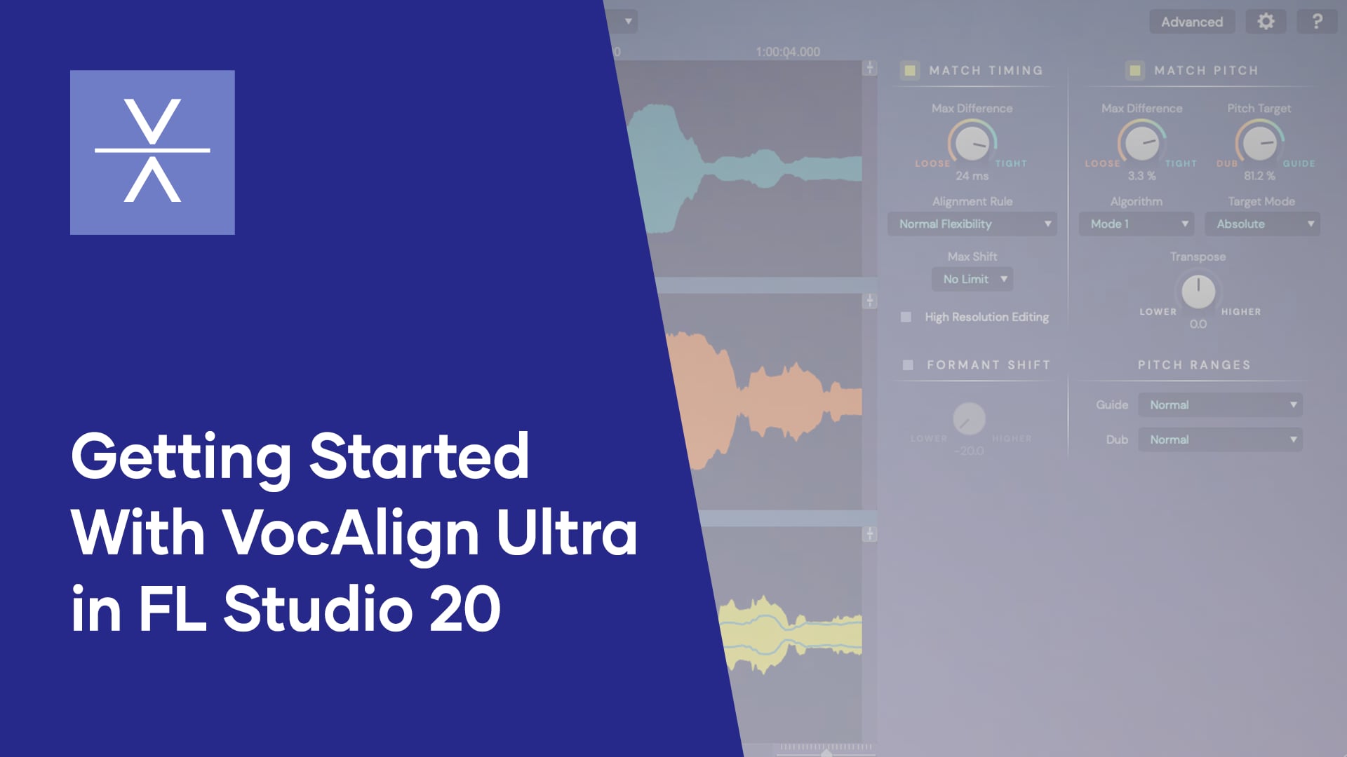 Getting Started With VocAlign Ultra in FL Studio 20 on Vimeo