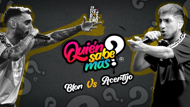 BLON vs ACERTIJO | Quién sabe más?