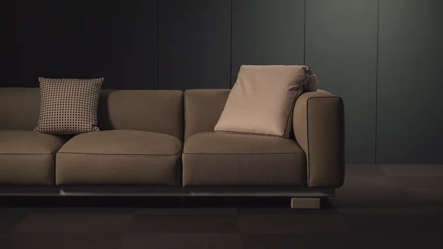 Spring sofa by Patricia Urquiola 3D model