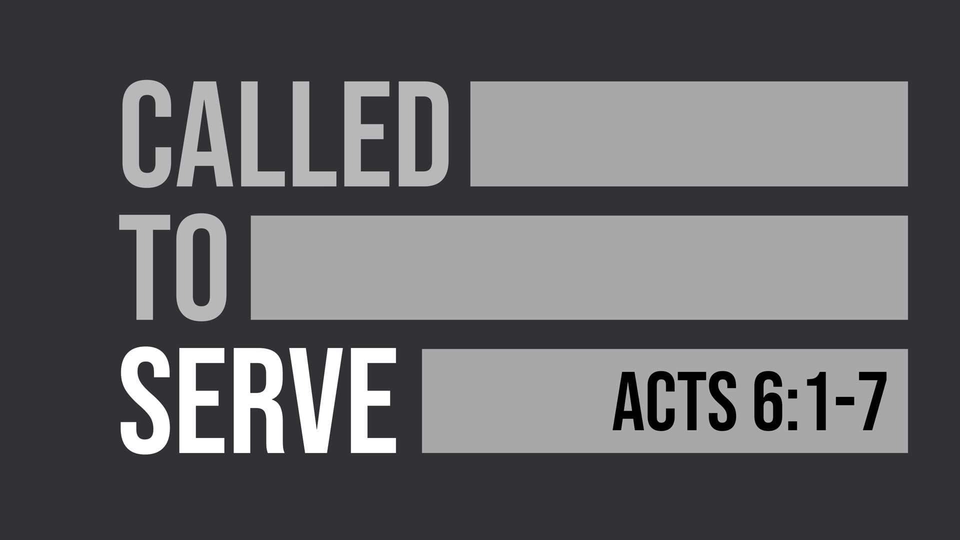 03-21-21 ROBERT STANION - CALLED TO SERVE