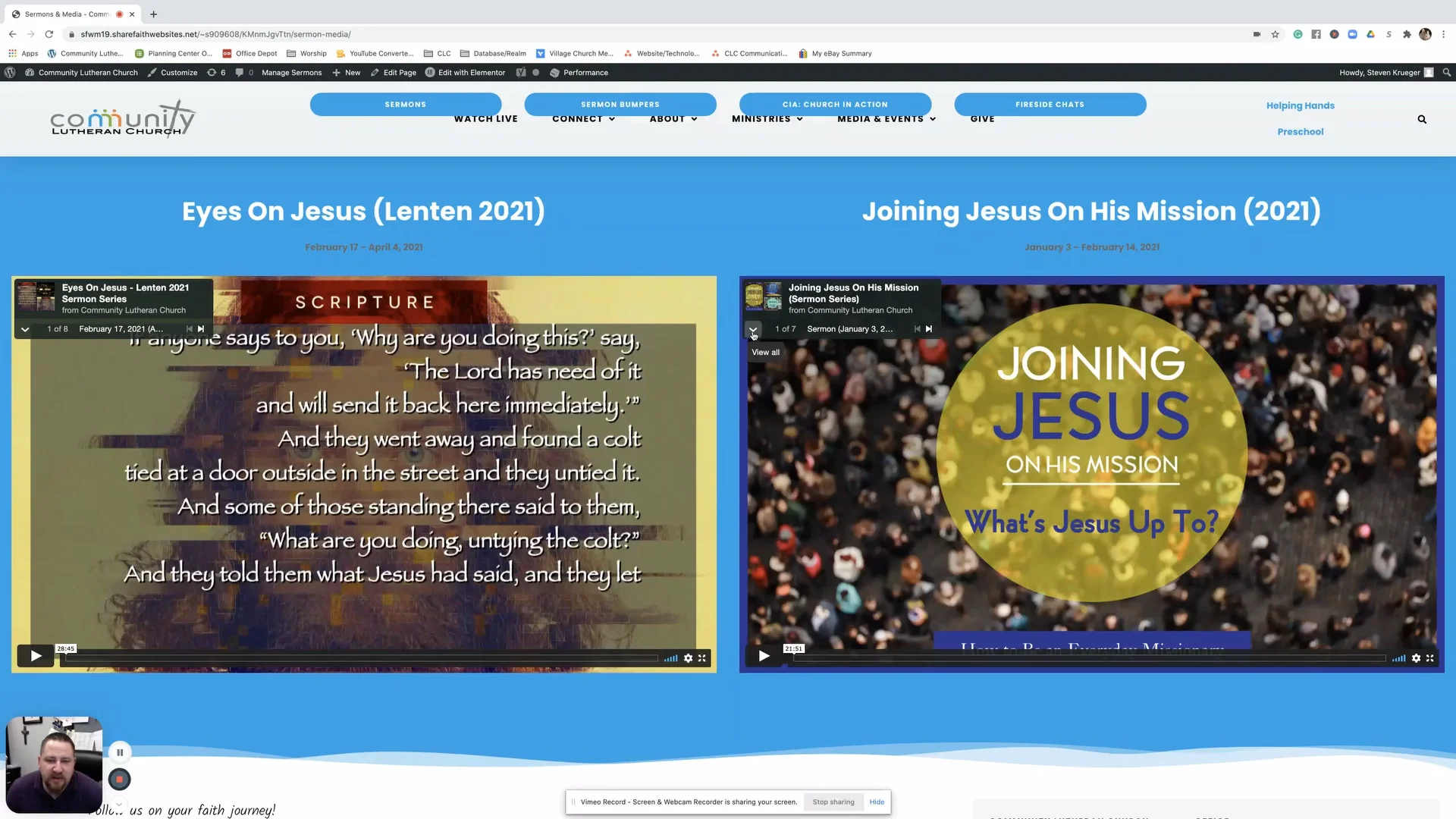 New Website Walkthrough on Vimeo