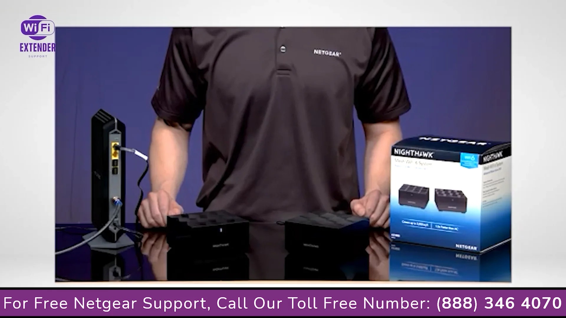 How to Set Up the Nighthawk Mesh WiFi 6 System by NETGEAR Support on Vimeo