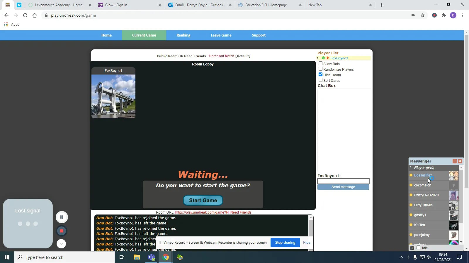 Playing uno freak on Vimeo