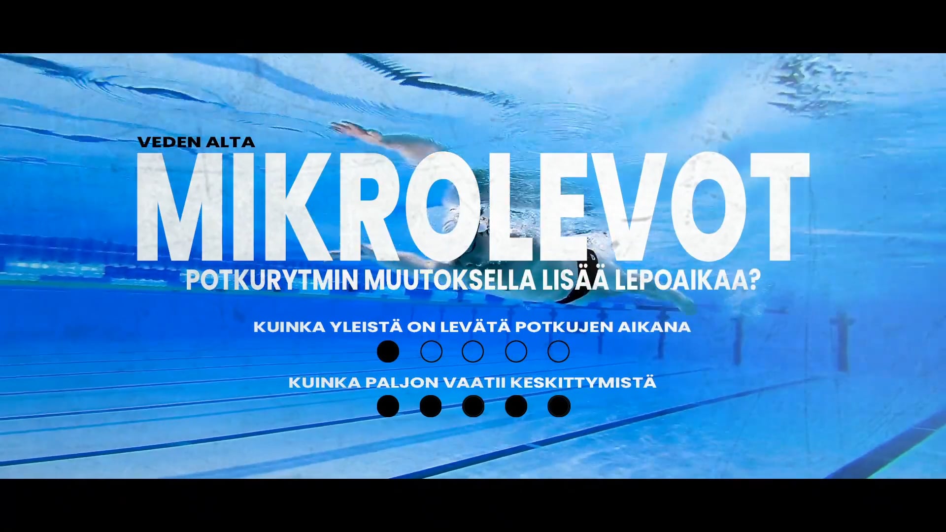Mikrolevot veden alta