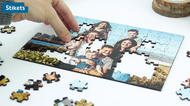 Puzzle personalizado com foto em madeira - Stikets