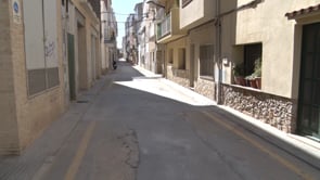 Tram final a les obres del carrer Bonaire i les escalen del Pedró