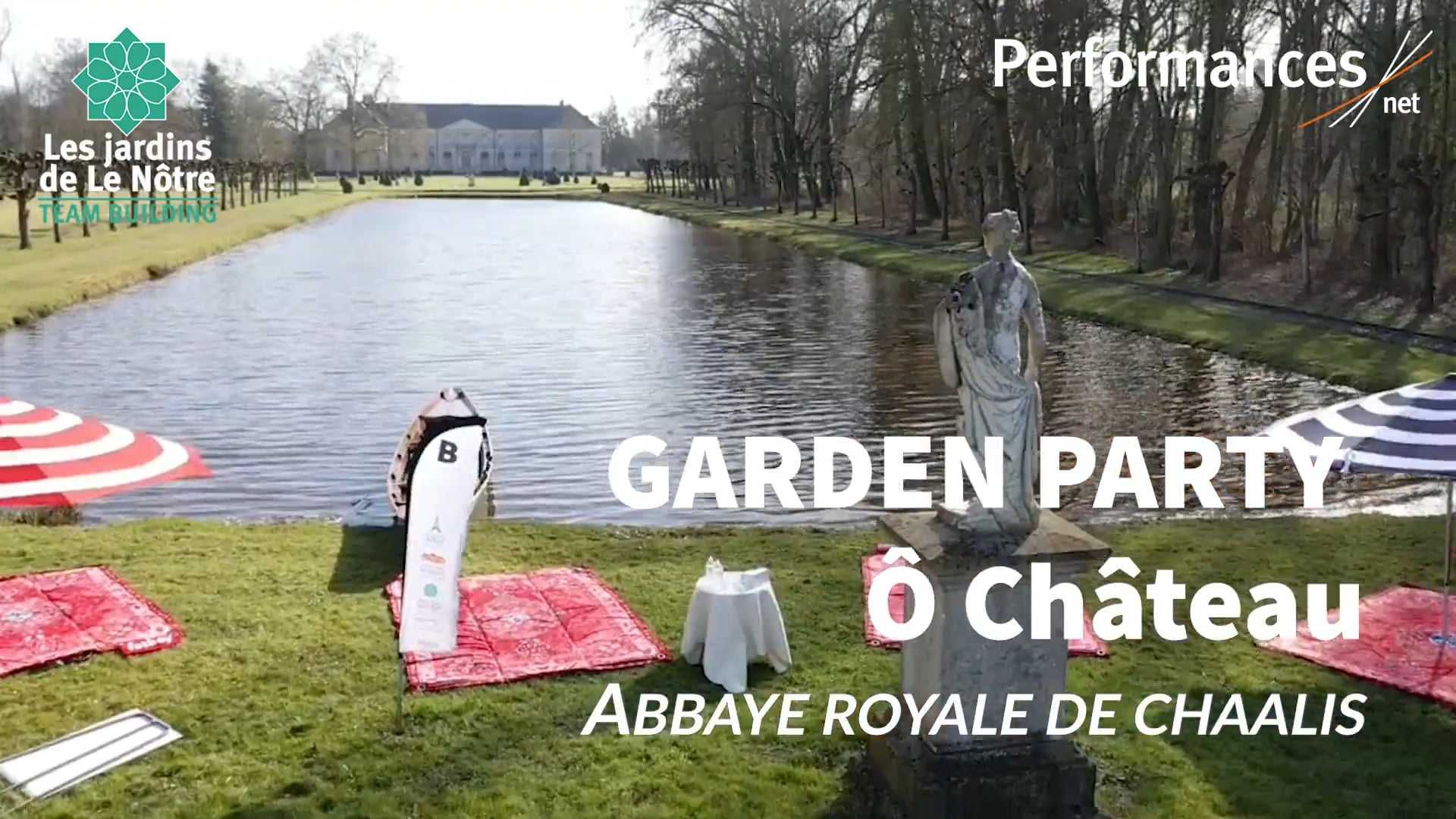 GARDEN PARTY ABBAYE de CHAALIS