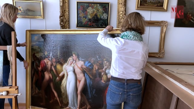 Aperçu de la vidéo : Conservatrice et restauratrice de tableaux
