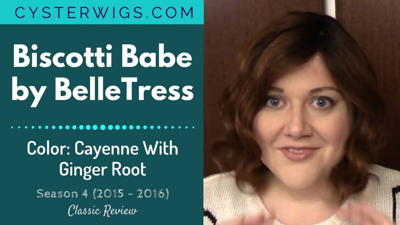 CysterWigs Wig Review Biscotti Babe by BelleTress Color Cayenne With Ginger Root S4E308 2016