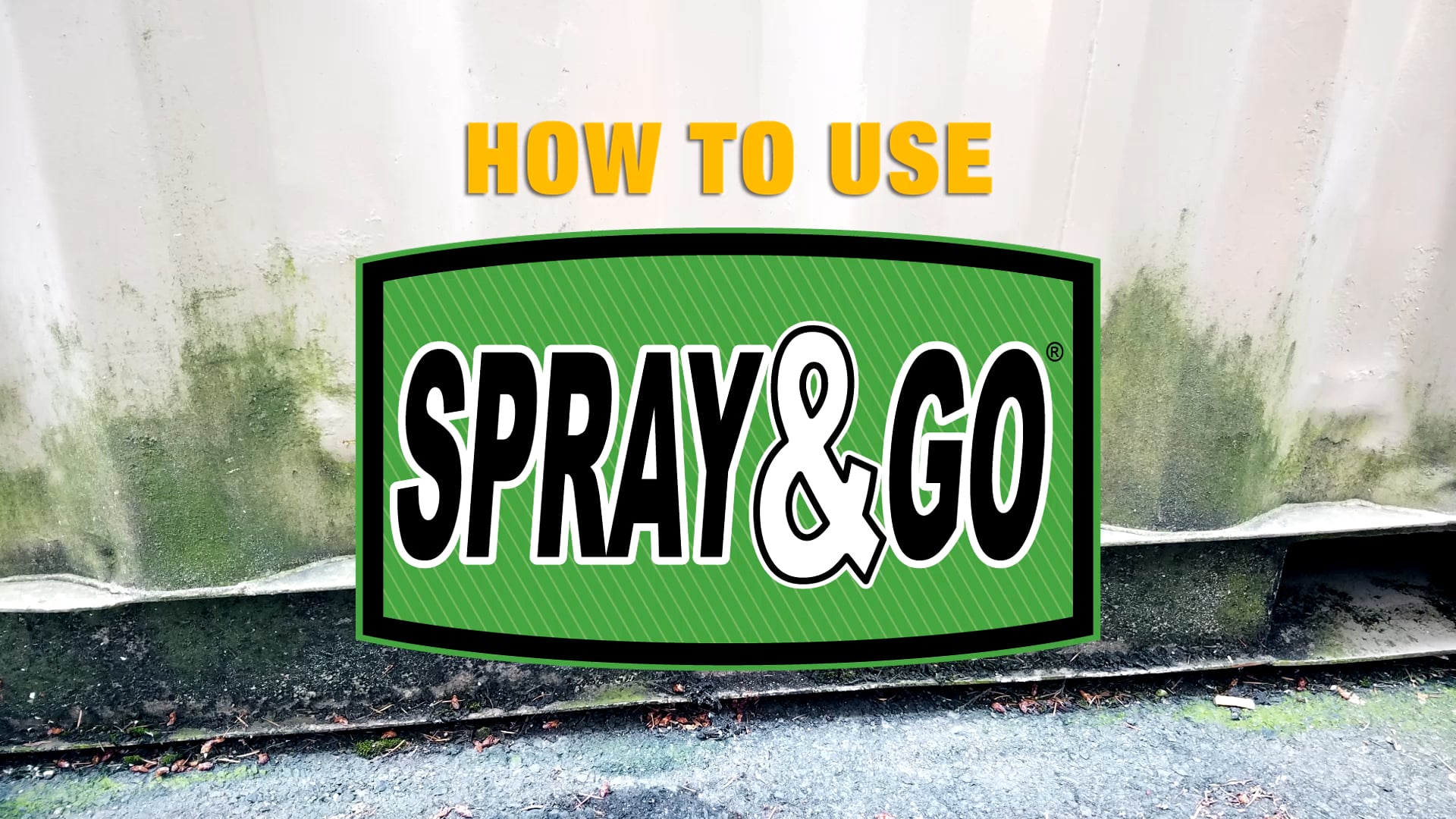 SPRAY & GO | Tutorial Video