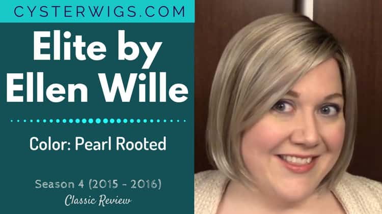 CysterWigs Wig Review Elite by Ellen Wille Color Pearl Blonde Rooted Pearl Rooted S4E316 2016