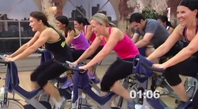 Spinning p1 spin discount bike with dvds