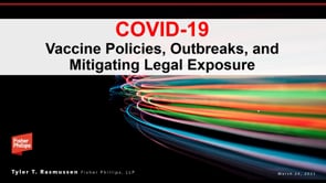 COVID-19 Vaccine Mandates - Legal and Policy Issues video