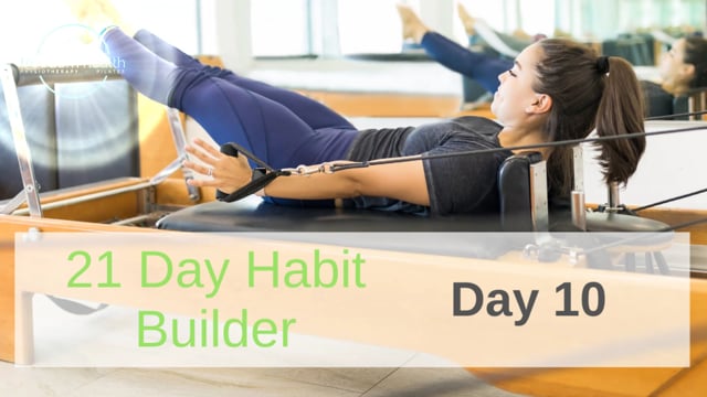 Day 10 Habit Builder - Extension of the Upper Back