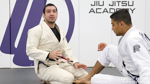 Butterfly Guard Sweep Attempt Counter to Knee Cut Pass