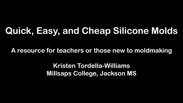 2021 NCCCIAP: Quick, Easy, & Cheap Silicone Molds