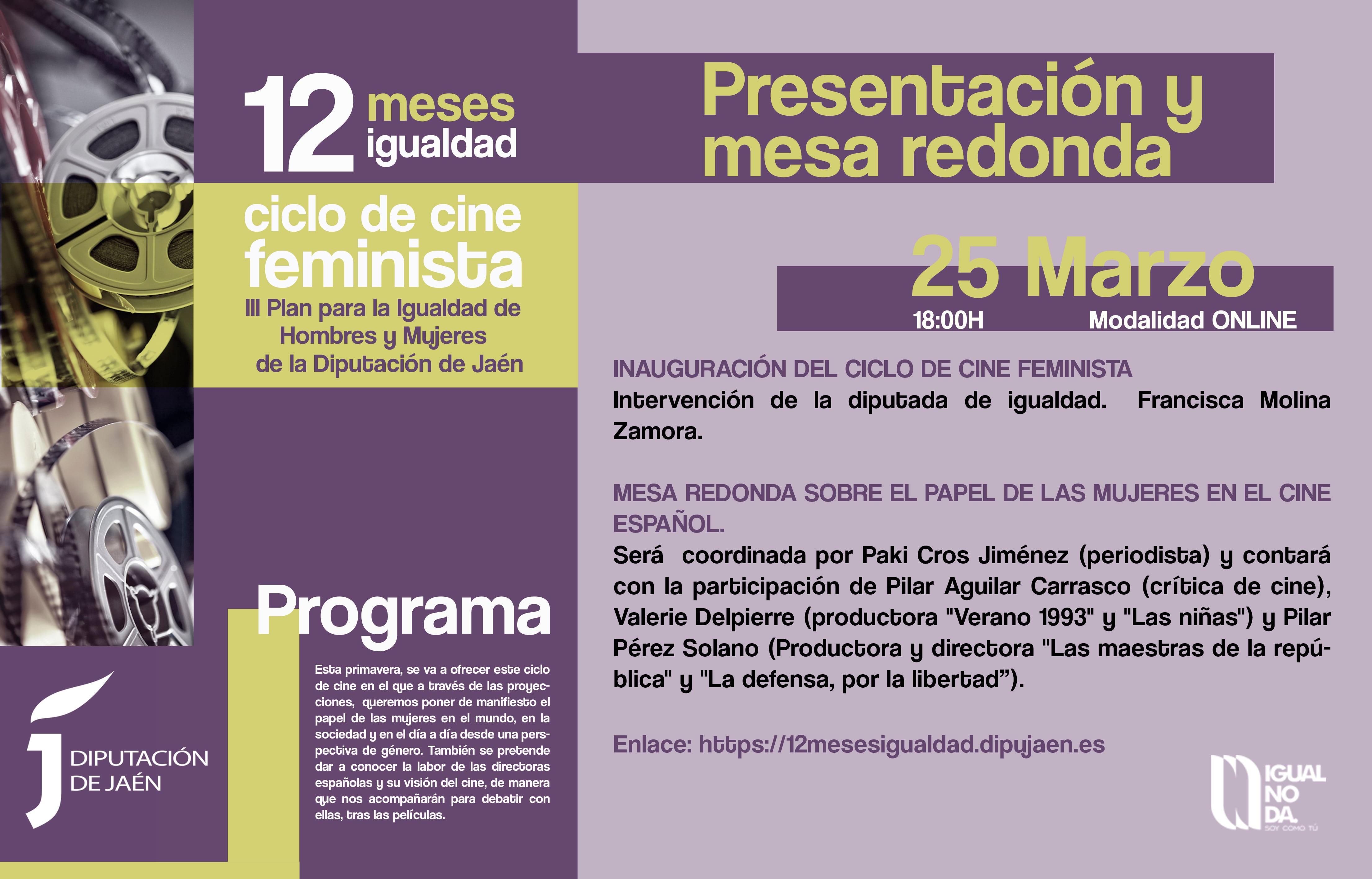 12 Meses Igualdad “mesa Redonda Sobre El Papel De Las Mujeres En El Cine EspaÑol” On Vimeo