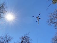 Helicopter Slide Delivery | Atlanta