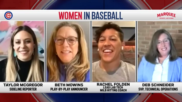 Beth Mowins: Announcer makes history with Chicago Cubs