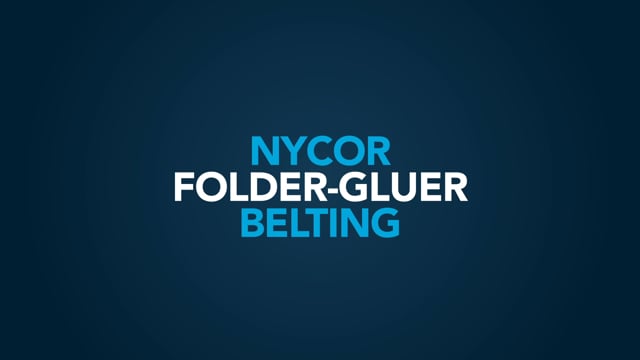 Shingle Belting - Folder Gluer