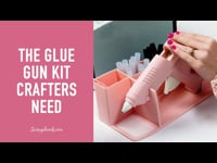 pistola de silicona Glue Gun Pink + accesorios - WRMK - La esquinita del  scrap