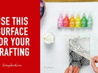 Scrapbook.com Exclusive - Use This Surface for Crafting and More!