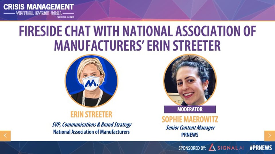 Fireside Chat with National Association of Manufacturers’ Erin Streeter