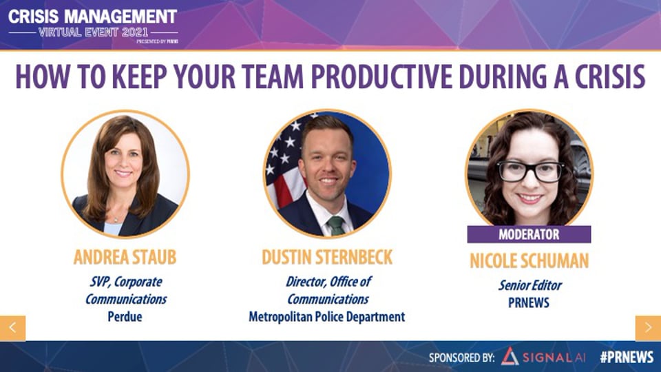 How to Keep Your Team Productive During a Crisis