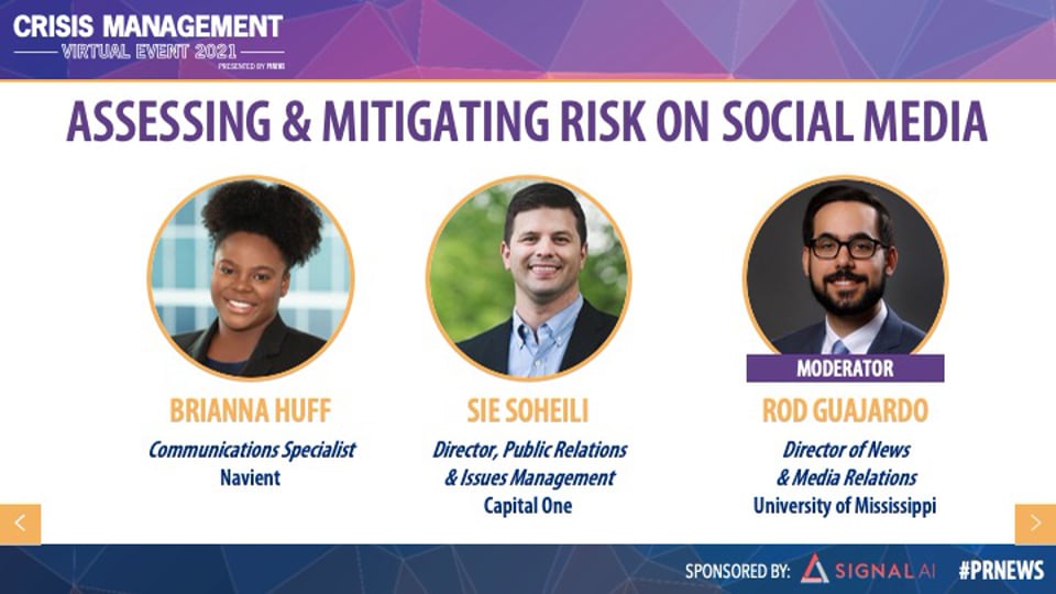 Assessing & Mitigating Risk on Social Media