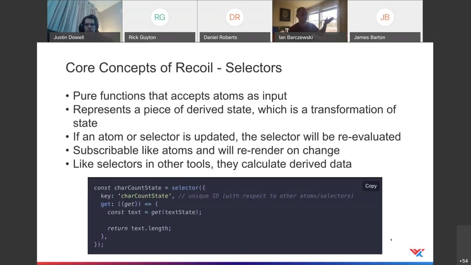 Community Meetups - React and Recoil