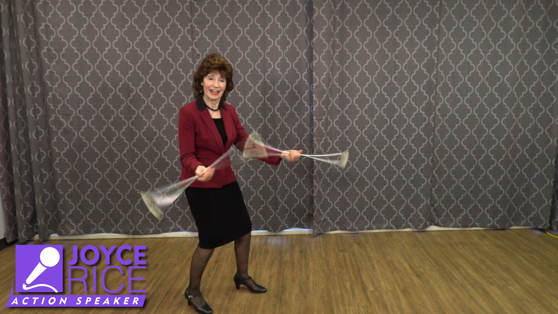 Promotional video thumbnail 4 for Joyce Rice - Action Speaker
