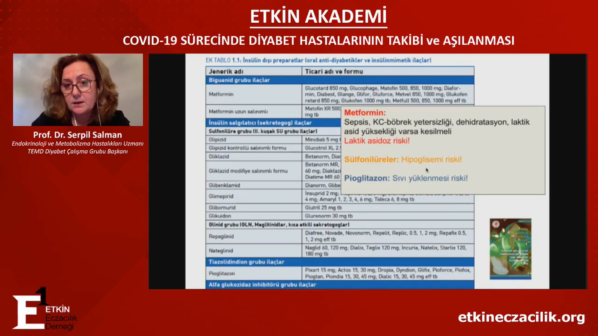 2021-01-28 - Covid-19 Sürecinde Diyabet Hastalarının Takibi ve Aşılanması - Prof Dr Serpil Salman