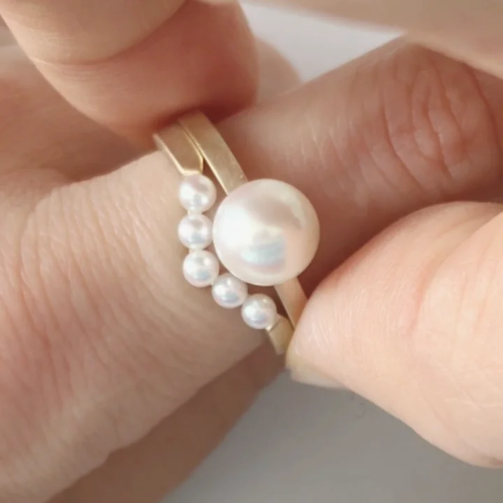 LED RECHWE × CONTI コラボリング WEB＆数量限定】SCENT OF FLOWER RING K18 イエローゴールド