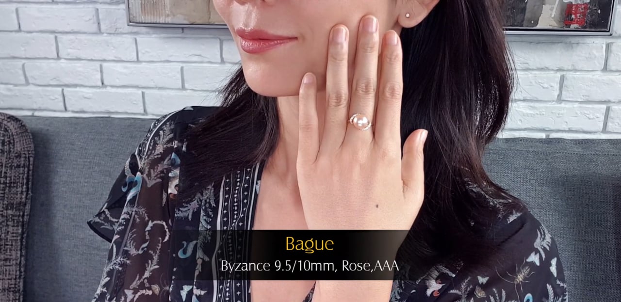 Bague Cocktail - Perle D'eau Douce 9–9.5 Mm - Argent 925 Et Or Jaune 18K - Taille 60 - Neuf étiqueté