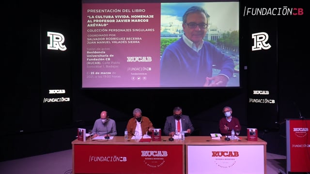 Presentación del libro: "La cultura vivida. Homenaje al profesor Javier Marcos Arévalo"