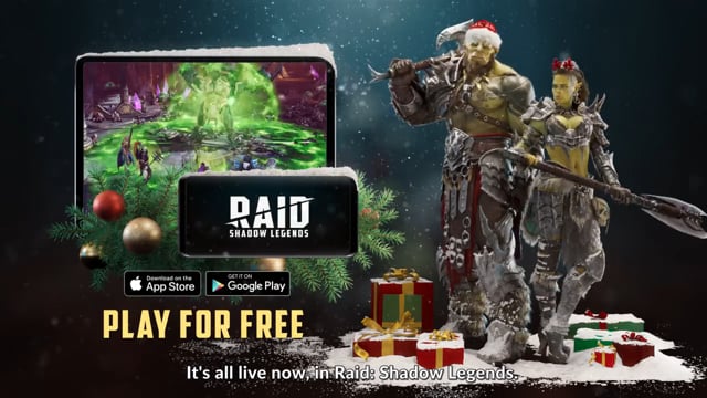 deVine Voices Native French Female Voiceover Transatlantic accent 'RAID: Shadow Legends' Christmas Commercial Narrator