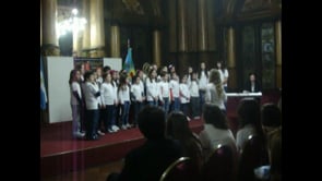 Coro Colegio Lincoln - Salón Dorado-  Joshua Fit the Battle of Jerico- 2010