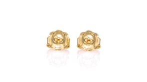 Italian 14kt Yellow Gold Large 7mm Earring Backings