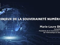 Marie-Laure DENIS : "Les enjeux de la souveraineté numérique"