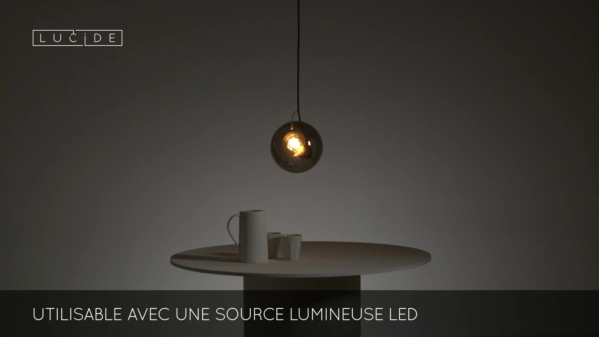 Lampe Bureau Vario LED Blanc 24656/10/31 Lucide