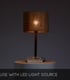 Video Magius Scandinavian Table Lamp - Ø 28cm - 1xE27 - Light Wood