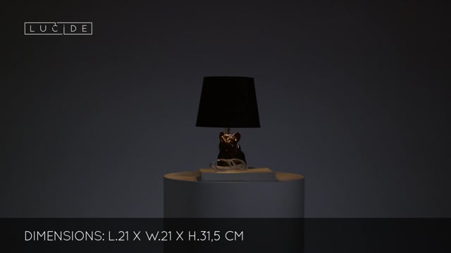 Настільна лампа Lucide EXTRAVAGANZA SIR WINSTON 13533/81/30