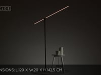 Lucide AGENA - Lampadaire / lampe de lecture - LED Dim. - 1x14,5W