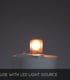 Video Sueno Classic Table Lamp - Ø 13cm - 1xE14 - Pink