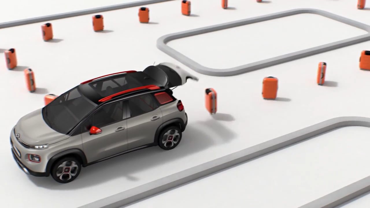 SUV Compact Citroën C3 Aircross - volume de coffre.mp4