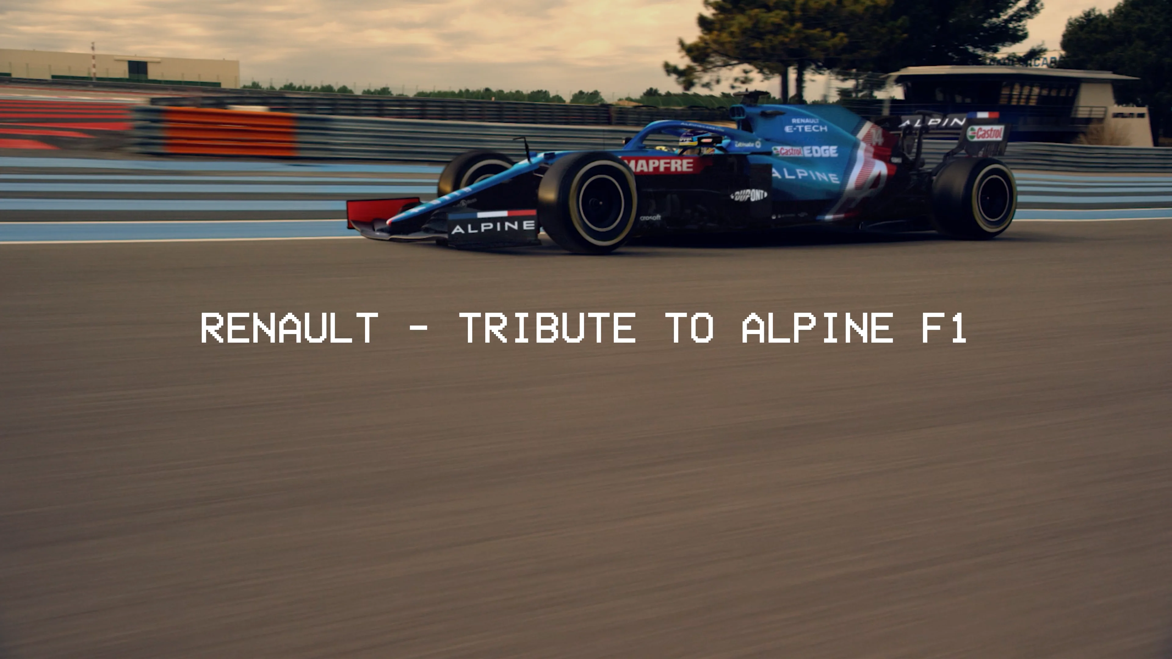 RENAULT – Tribute to Alpine F1 on Vimeo